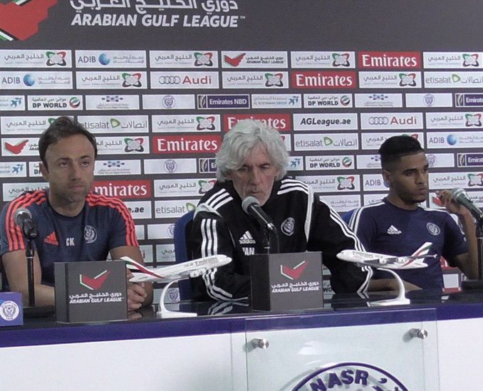 إيفان يوفانوفيتش خلال المؤتمر الصحفي