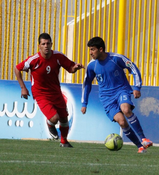 من مباراة كفرسوم والصريح 