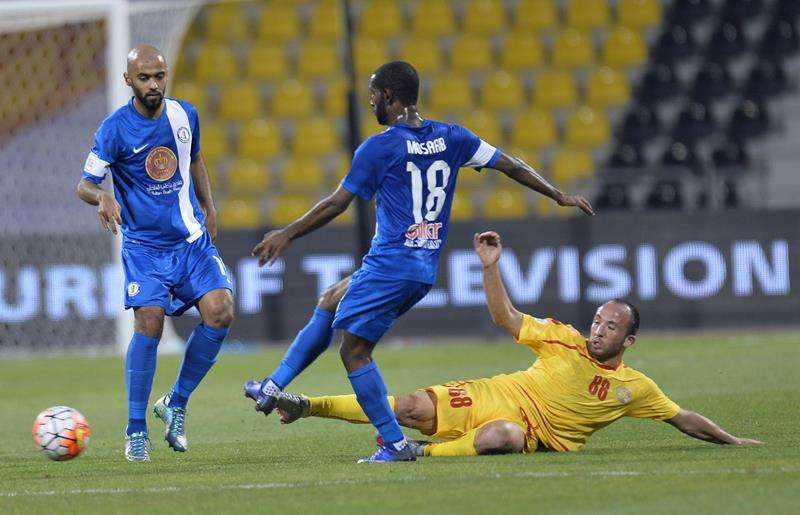 جانب من المباراة 