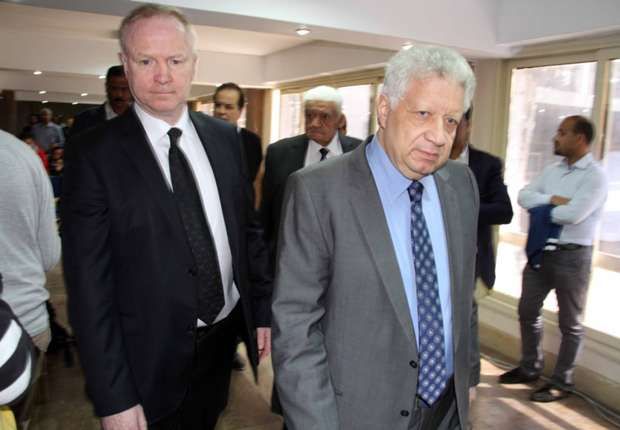 مرتضى منصور و أليكس ماكليش