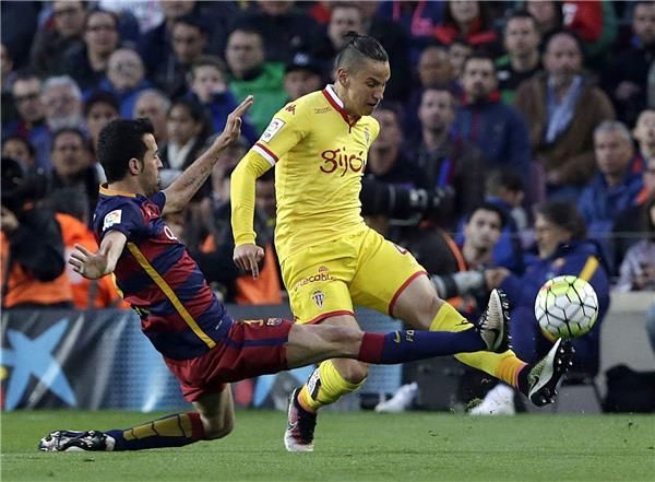 سيرجيو بوسكيتش فى مباراة خيخون