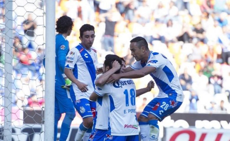 لقطة من مباراة بويبلا و شياباس