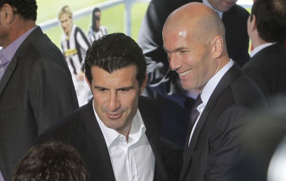 زين الدين زيدان و لويس فيجو