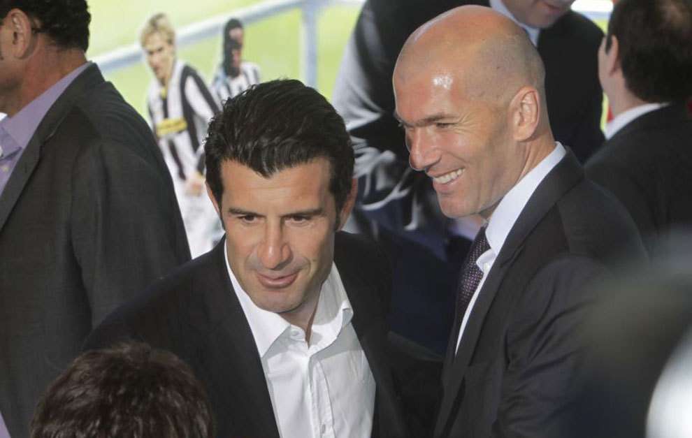 زين الدين زيدان و لويس فيجو