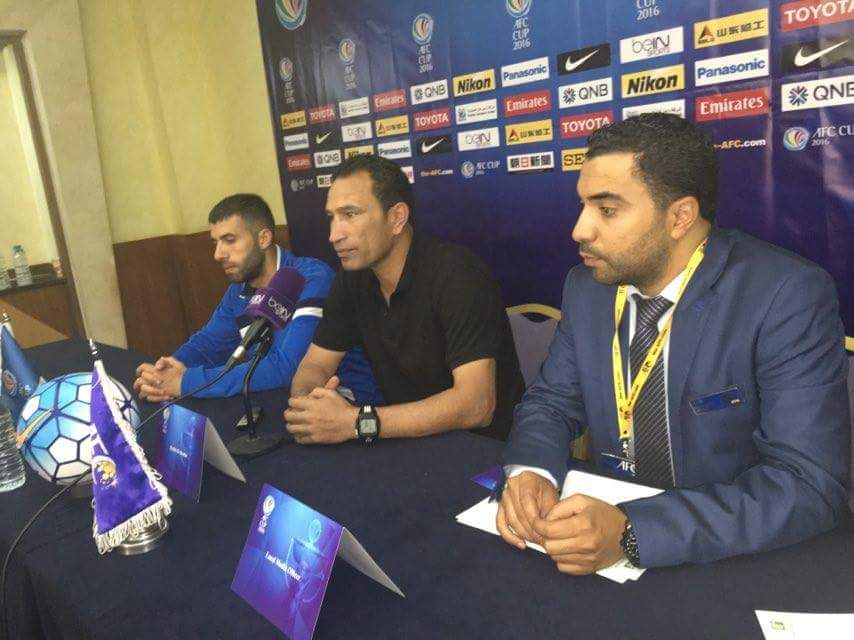 جانب من المؤتمر الصحفي