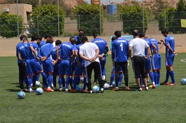 من تدريبات التين آسير في بيروت