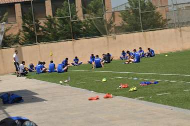 من تدريبات التين آسير في بيروت