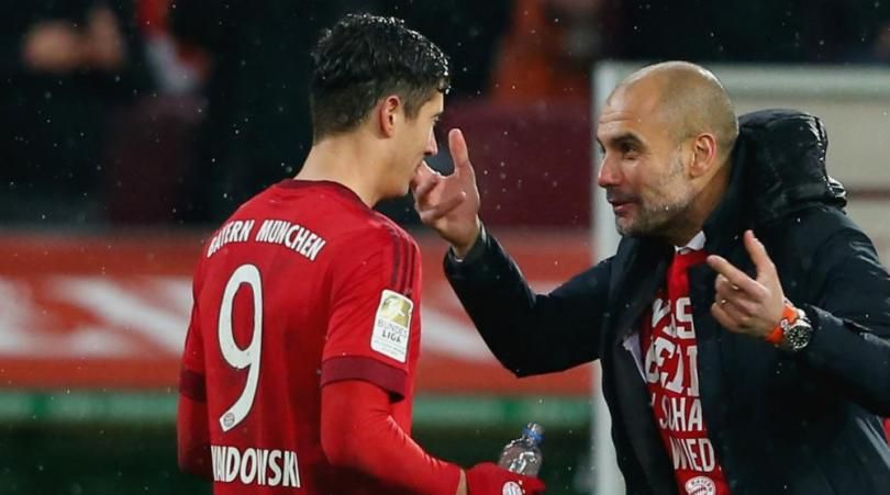 جوارديولا  وليفاندوفسكي