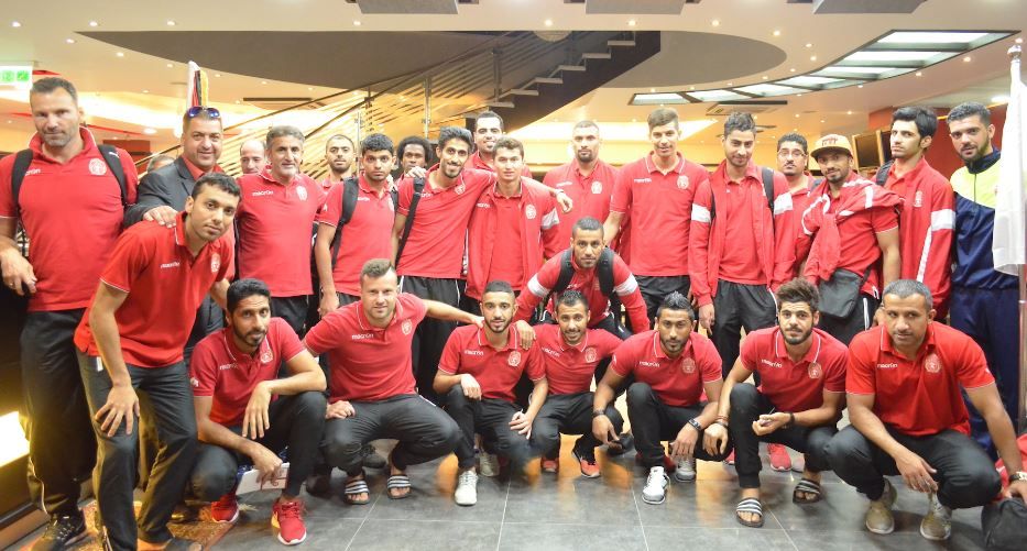 بعثة فريق المحرق تصل مدينة الخليل