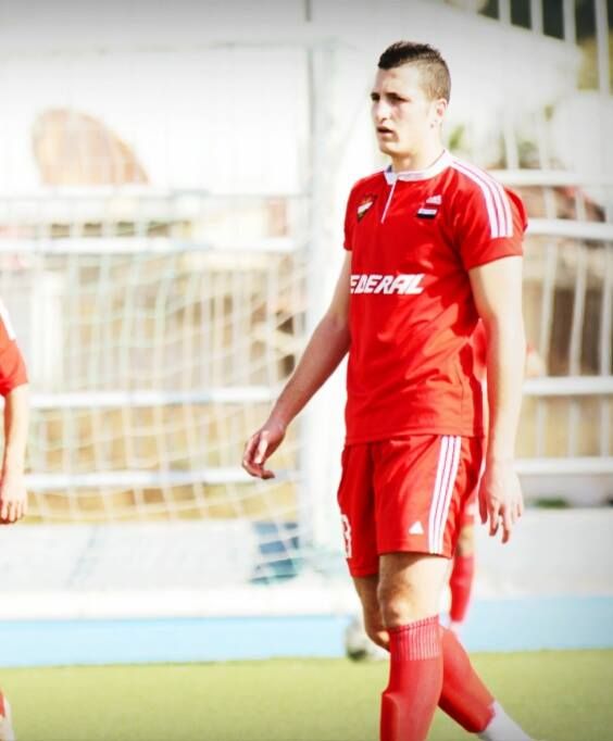 محمد رأفت مهتدي لاعب الاتحاد الحلبي