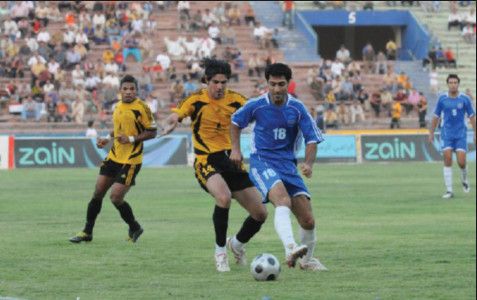مباراة من الدوري العراقي