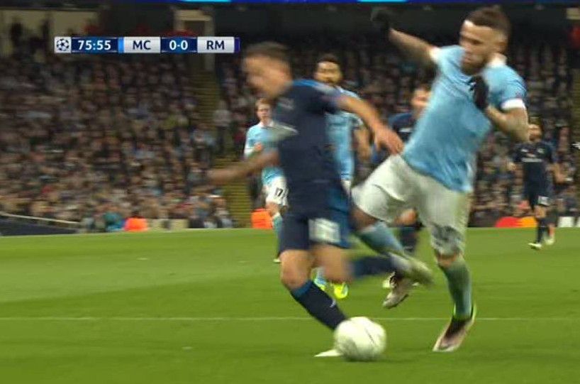 لقطة ضربة الجزاء الغير معلنة