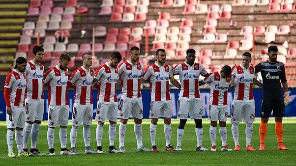 فريق رد ستار بلجراد من مباراة اليوم