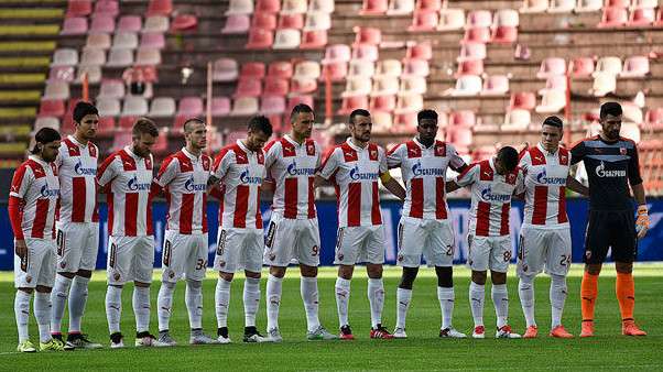 فريق رد ستار بلجراد من مباراة اليوم