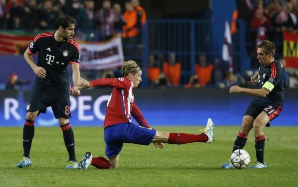 فيليب لام في مباراة فريقه أمام أتليتكو مدريد