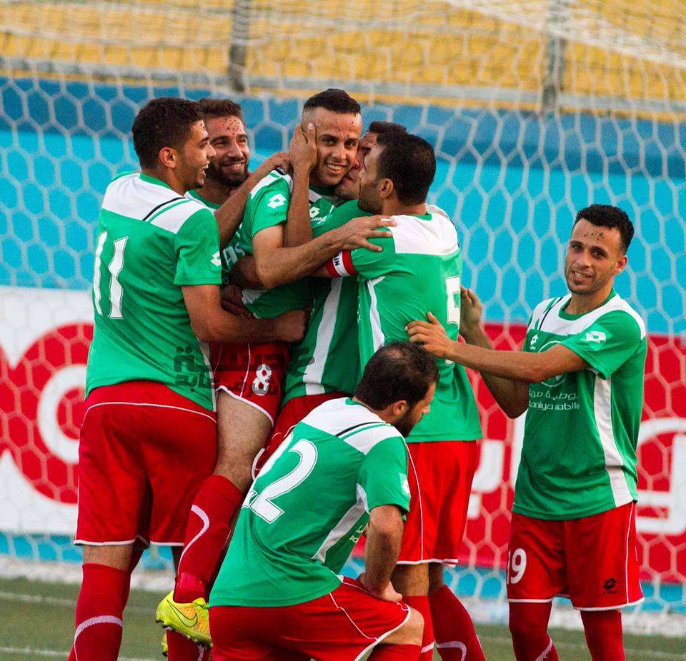 فرحة لاعبي الأمعري