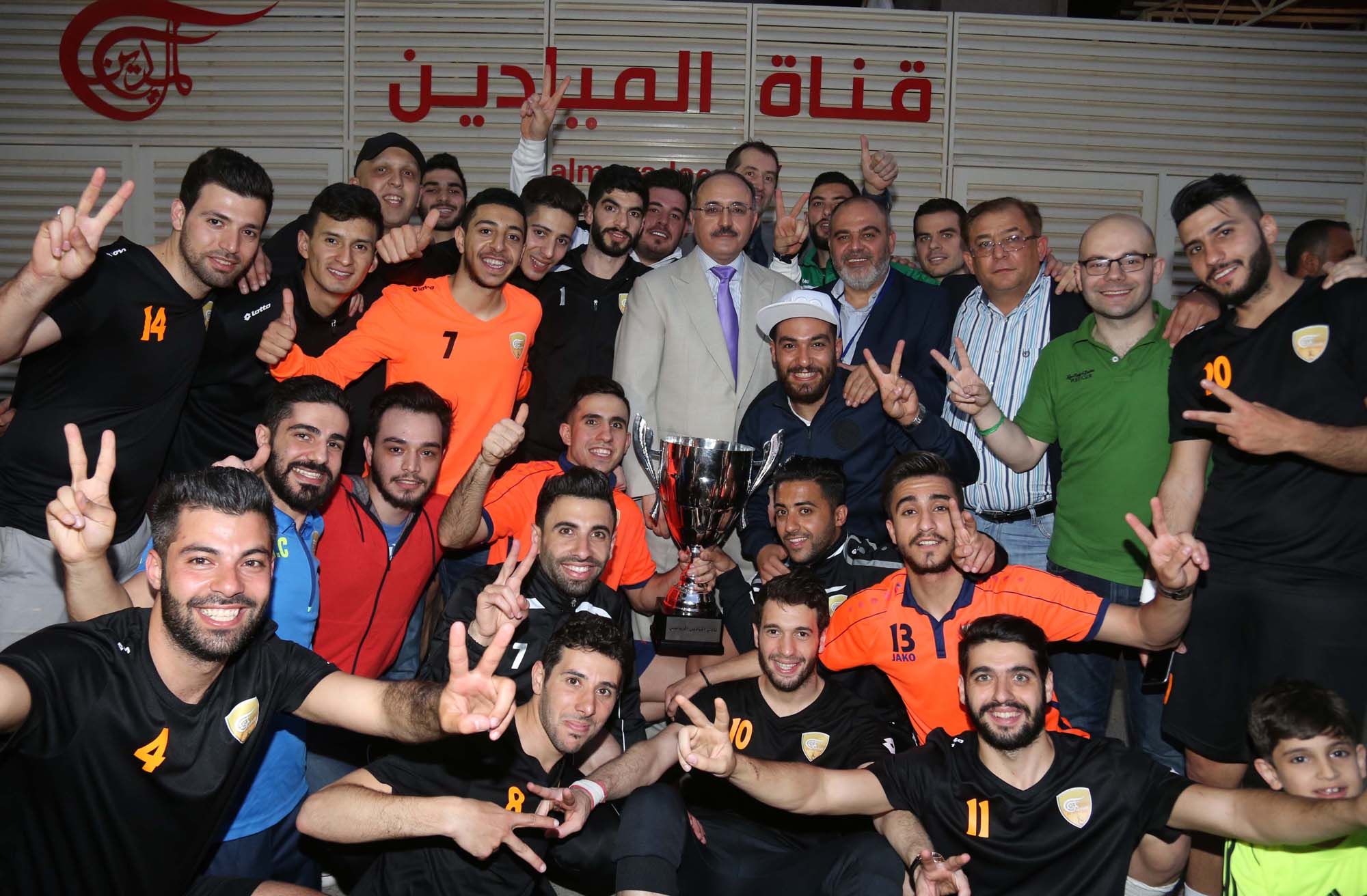 فريق الميادين بطل لبنان