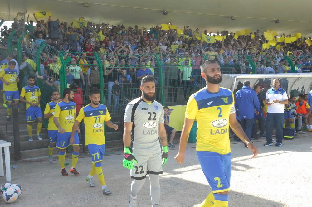 مع الصفاء قبل إحدى المباريات