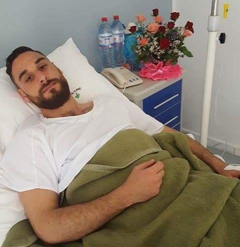 سيف الدين حميدة بعد اجراء العملية 