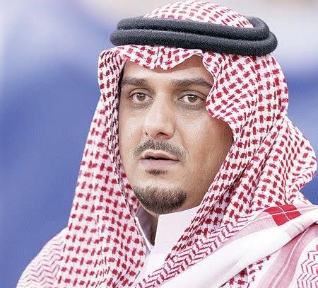 الأمير نواف بن سعد رئيس نادي الهلال السعودي