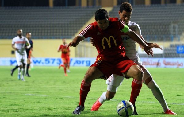 من مباراة سابقة للزمالك في الدوري