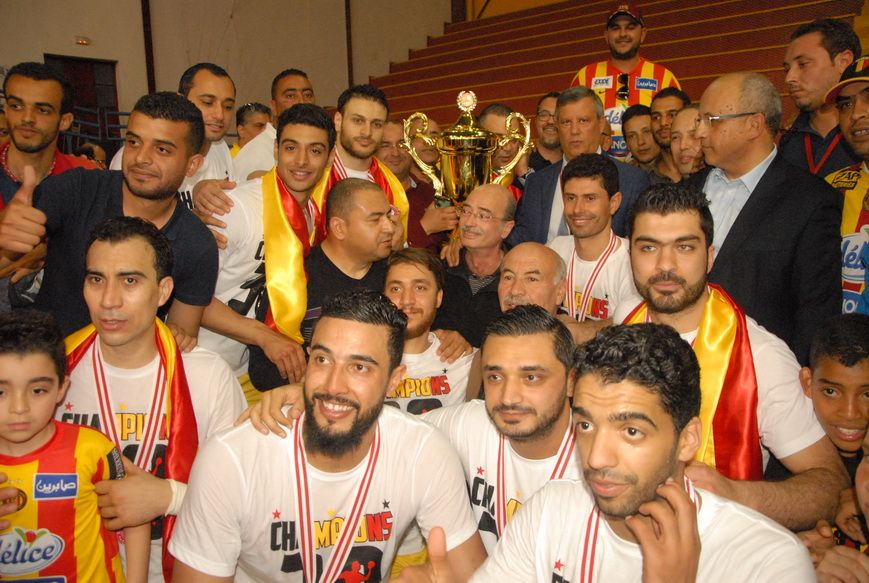 جانب من تتويج الترجي الرياضي 