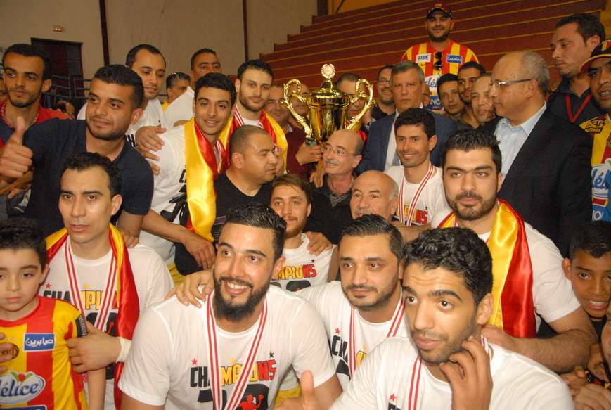 جانب من تتويج الترجي الرياضي 