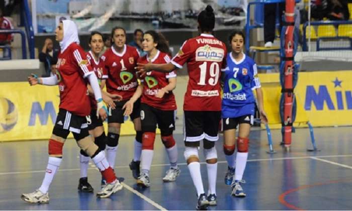 سيدات طائرة الاهلي