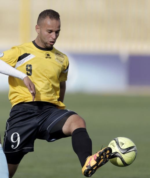 أكرم الزوي هدافا للدوري الأردني ب 14 هدفا 