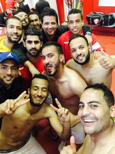 فرحة لاعبي النجم الساحلي