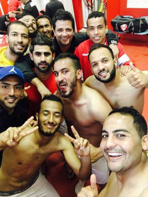 فرحة لاعبي النجم الساحلي