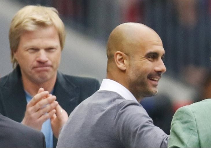 بيب جوارديولا وأوليفر كان