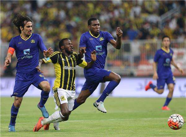 من مباراة الكأس بين الاتحاد والنصر