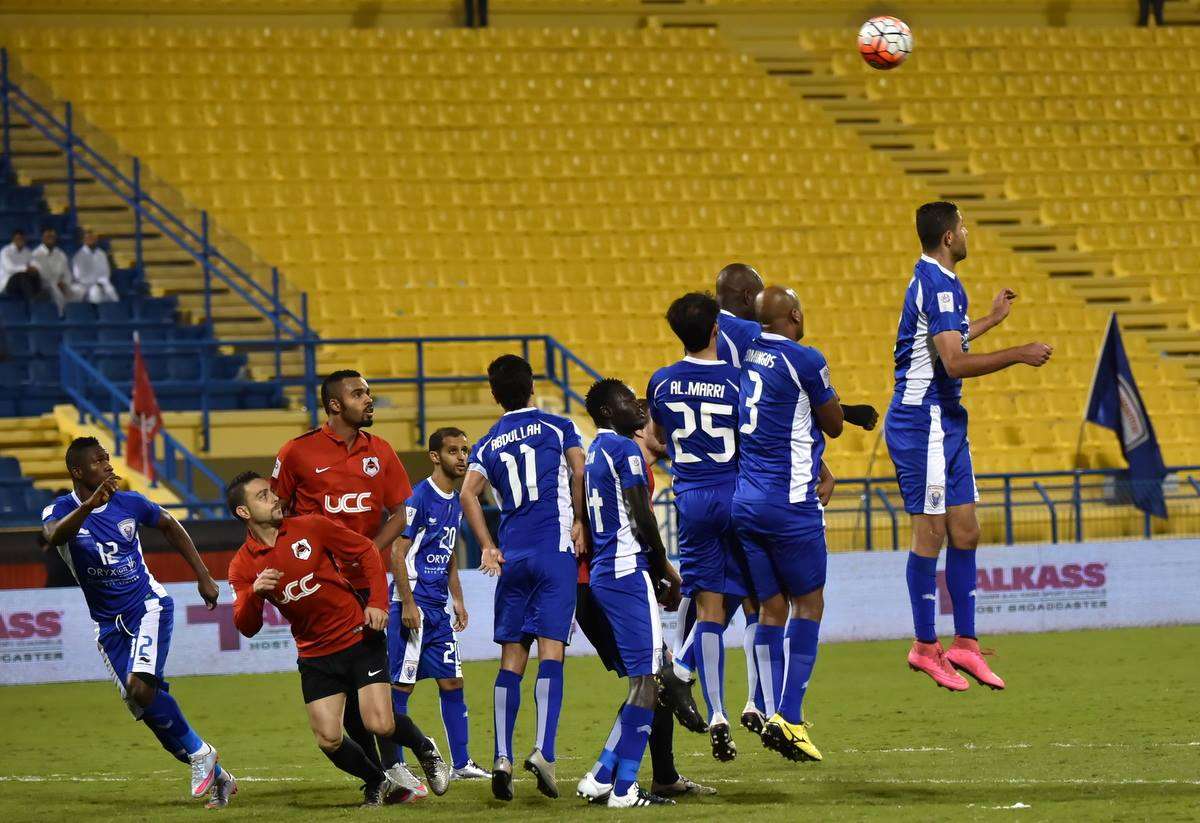 من أرشيف مباريات الريان والخريطيات 