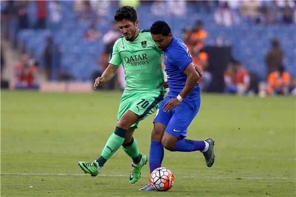 من مباراة الأهلي والهلال