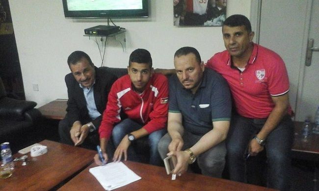 جانب من توقيع الروابدة 