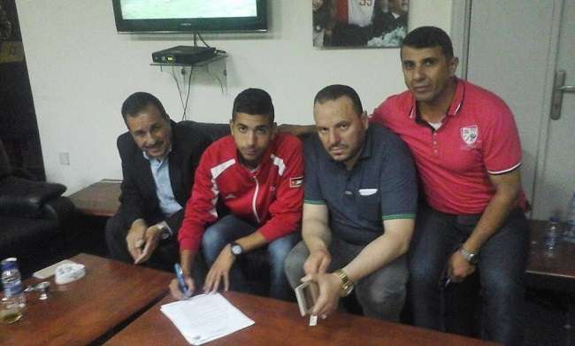 جانب من توقيع الروابدة 