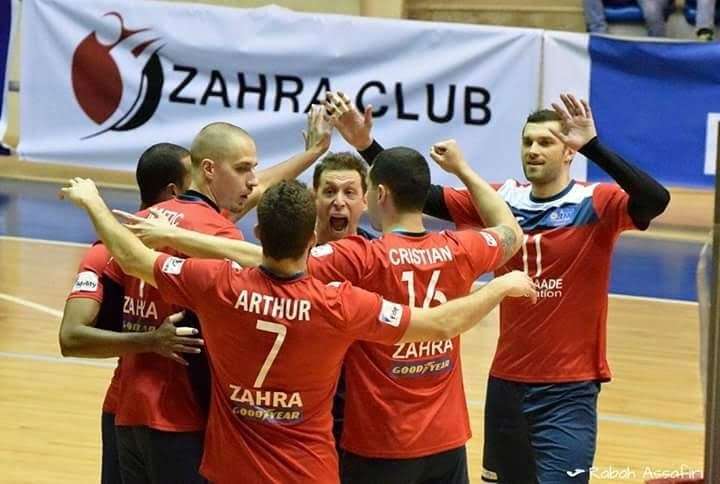 لاعبو الزهراء 