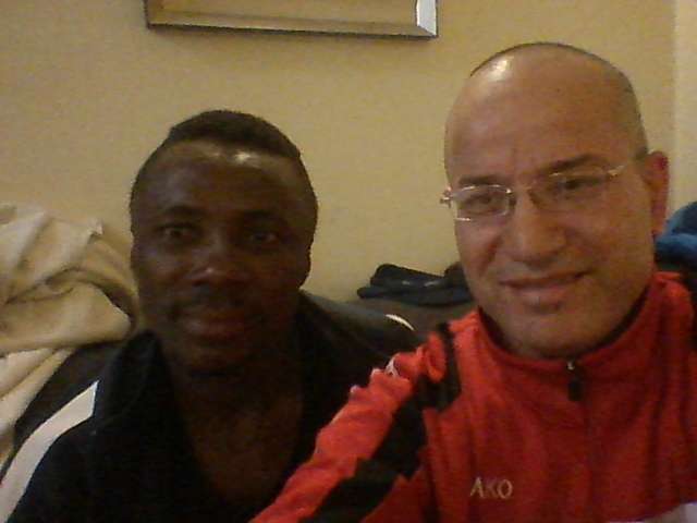 مراسل كووورة مع جيمس ابان