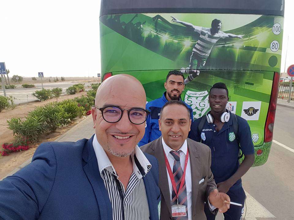 من رحلة الملعب القابسي الى الكونجو