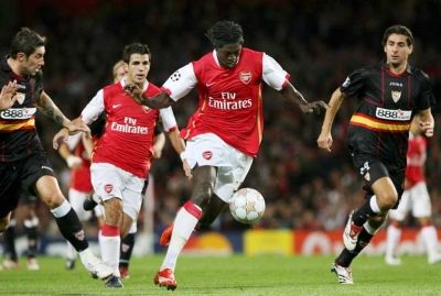 من مباراة اشبيلية وارسنال سنة 2007