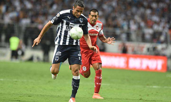 لقطة من مباراة مونتيري وتولوكا