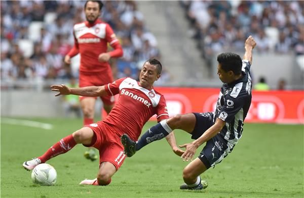 لقطة من مباراة مونتيري وتولوكا