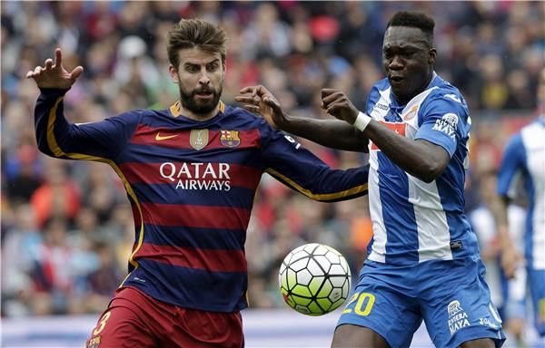 بيكيه في مباراة اليوم