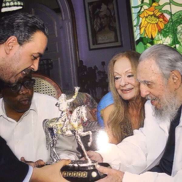 كاسترو والفهد