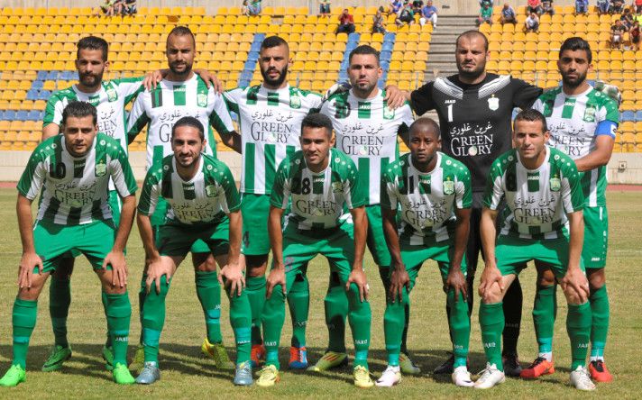 فريق الأنصار قبل مباراته الأخيرة في الدوري 