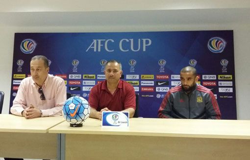  أحمد الشعار من المؤتمر الصحفي