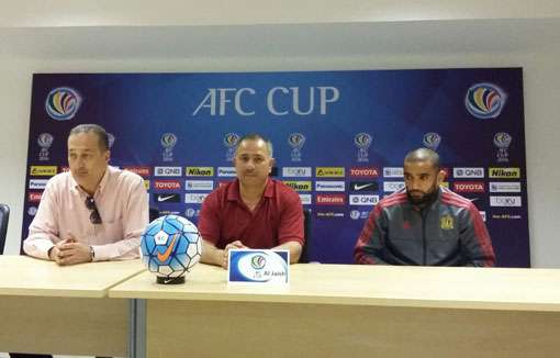 أحمد الشعار من المؤتمر الصحفي