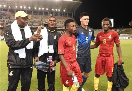 بعد نهاية المباراة الودية