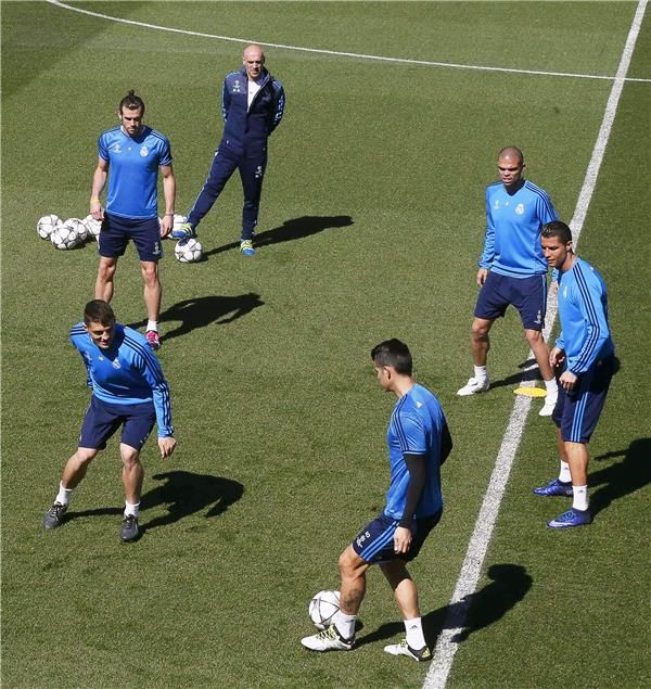 من تدريبات ريال مدريد